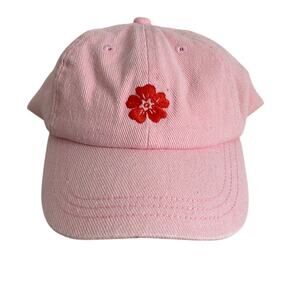 Rip Curl Girl's Washed Twill Cap NWT Light Pink